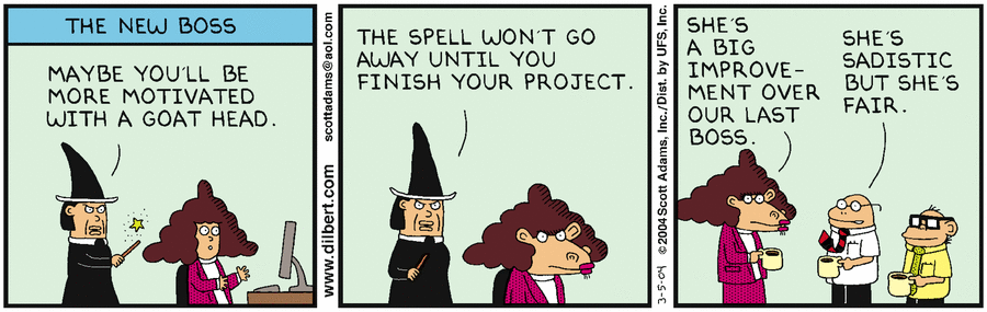 Dilbert Cartoon